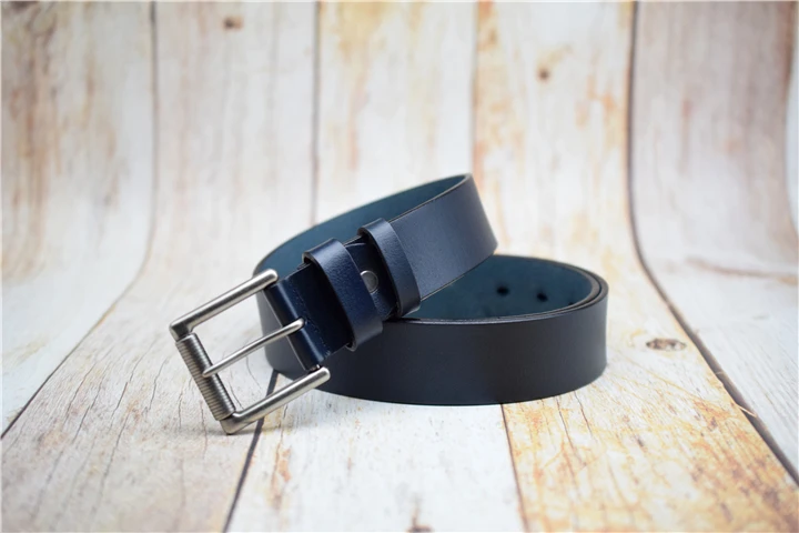 brown belt Genuine Leather Men Belt Black/green/coffee/blue Male Strap Large Size 90CM-130CM Quality Cow Waist Belts 2022 Man Jeans Belt mens black leather belt