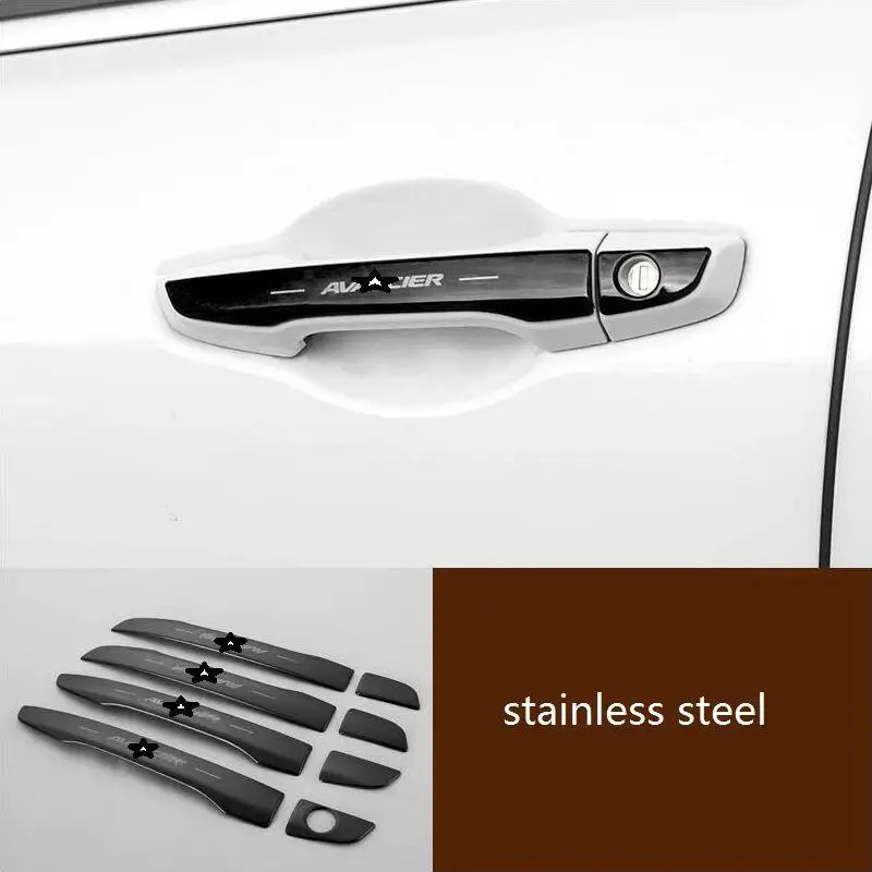 Хром Авто модифицированный багажник передний бампер решетка дверная ручка