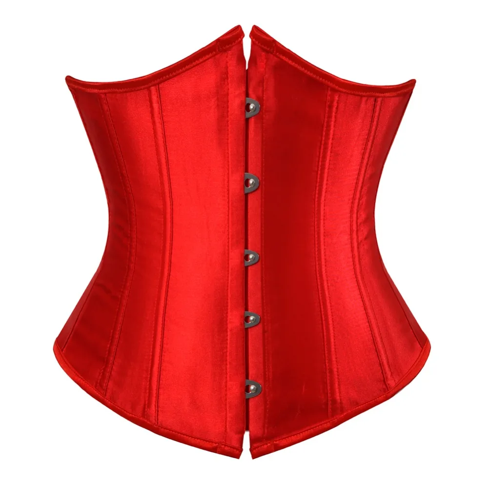 

SEXY Gothic Underbust Corset and Waist cincher Bustiers Top Workout Shape Body Belt Plus size Lingerie S-6XL
