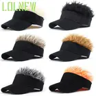 2021 бейсбольная кепка с шипами волос парик бейсбольная кепка с шипами парики для мужчин женщин мужчин повседневный лаконичный козырек от солнца Регулируемый козырек от солнца