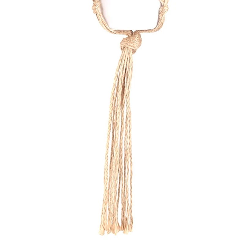 Hot Handmade Hanging Flowerpot Net Cotton Plant Hanger Vintage Plants Baskets Hook Flower Pot Holder 90/105/122cm | Дом и сад