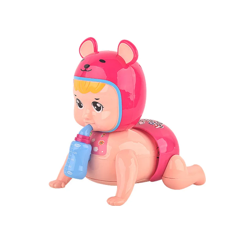 

Electric Lighting Crawling Doll Musical Educational Toy Baby Learning to Climb Toy for Baby 0-6-12 Month Old NSV775