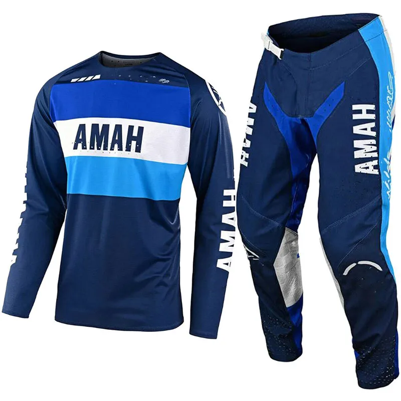 2021 мужская майка и штаны для мотокросса комплект мотоцикла велосипеда |