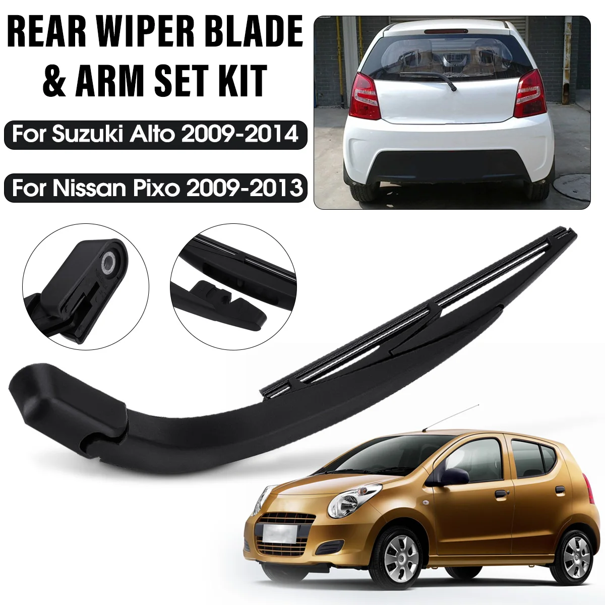 Рычаг и щетка стеклоочистителя для Suzuki Alto 2009-2014 Nissan Pixo 2009 2010-2013 2 шт. | Автомобили