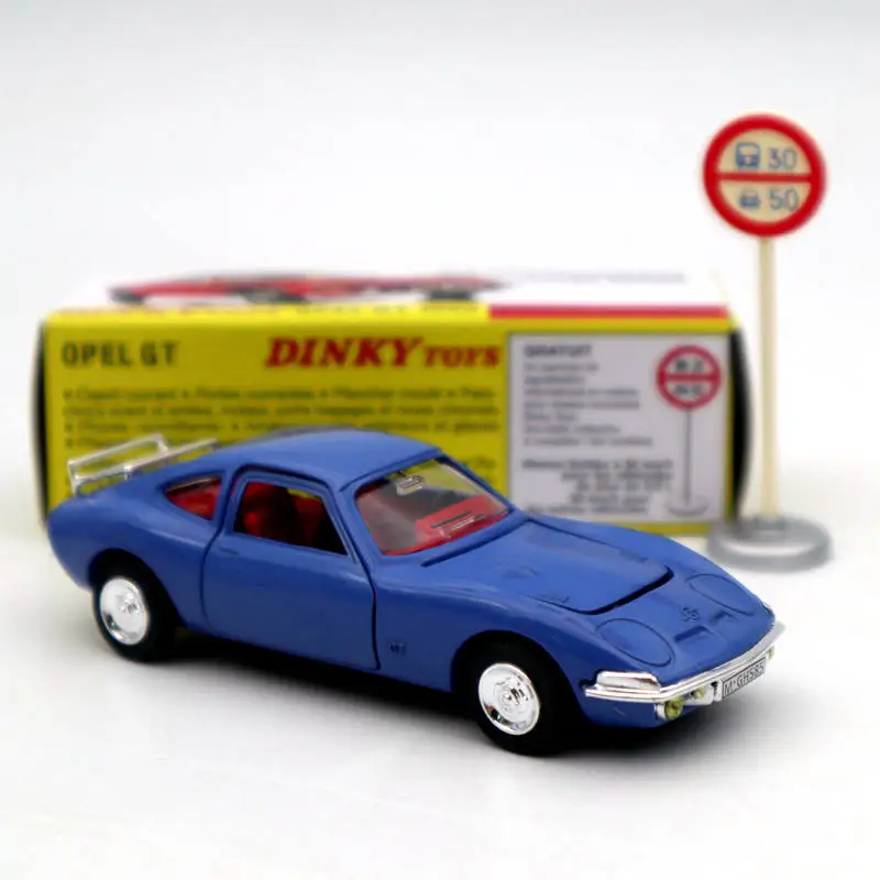 1:43 Atlas Dinky Toys 1421 Opel GT 1900 литые под давлением модели авто Подарочная коллекция