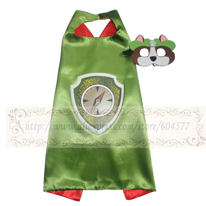Olive Костюм на Хэллоуин для детей; накидки супергероев; маскарадные маски для дня рождения - Цвет: Olive