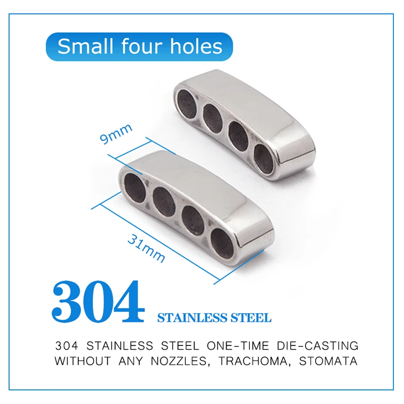 U образное якорное крепление из нержавеющей стали винтовой штифт Паракорд