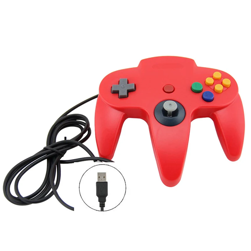 Игровой джойстик для N64 проводной USB геймпад Nintendo Gamecube Классический игровой