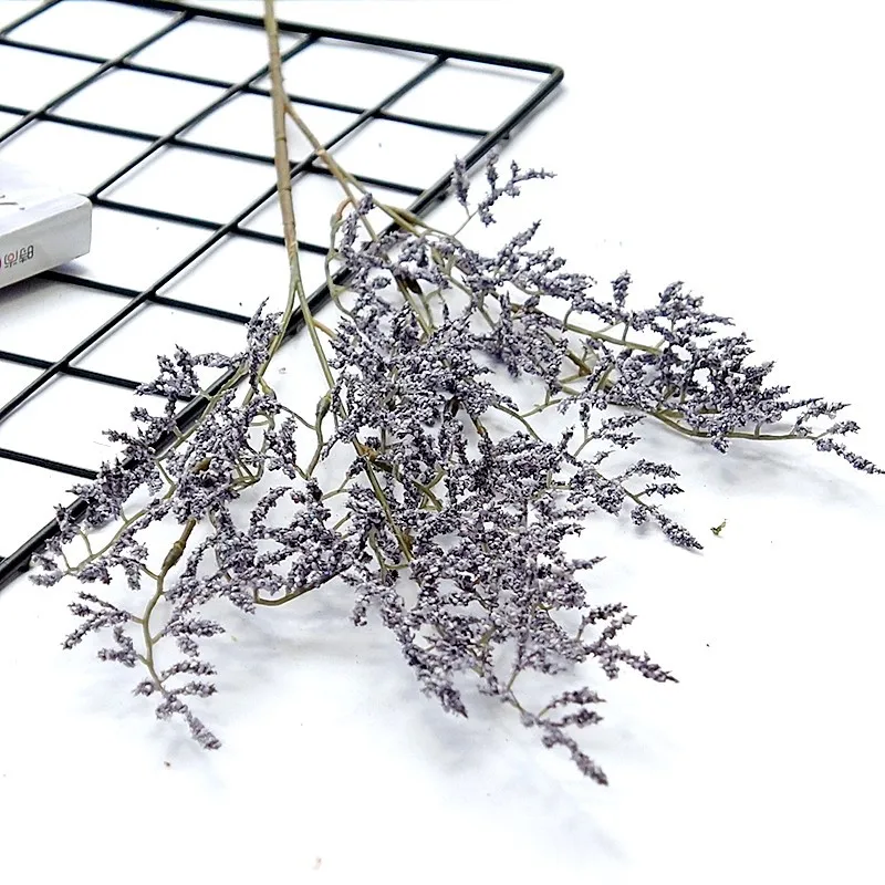 Цветочная композиция трава белые Искусственные цветы украшение для домашнего