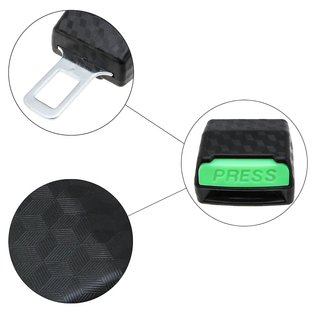 2 шт. заглушка ремня безопасности с отверстием под ремень адаптеры на ремни