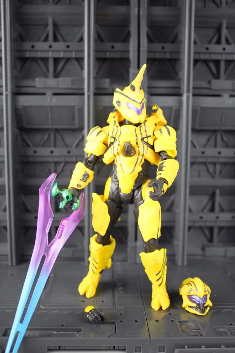 Оригинальная экшн фигурка игрушки Mcfarlane Halo Series 5 дюймов Спартанский солдат Локке