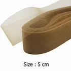 Плоская однотонная сетчатая оплетка из конского волоса, кринолин, хронолин, 2 дюйма, 5 см, для женщин, 100 ярдовлот