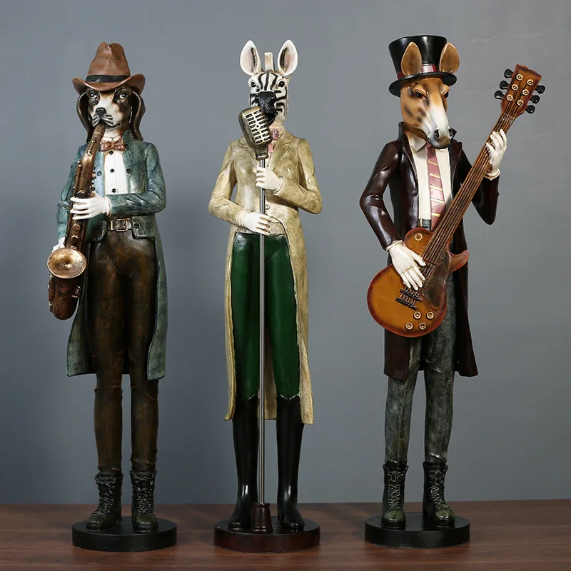 [HHT] Американские изделия из смолы большой пол животный браслет мебель бар