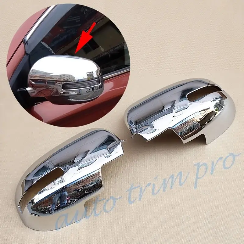 Хромированная крышка зеркала заднего вида пригодный для Mitsubishi Outlander 2013 2020