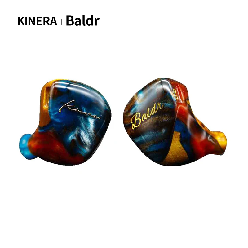 

Наушники-вкладыши Kinera Baldr 4 EST + 2BA + 1DD, HIFI наушники для меломанов, универсальные 2-контактные разъемы 0,78 мм