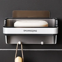 soap dish with hanger shower wall mounted soap holder bathroom tub draining water soap box soap saver kitchen sink soap case
