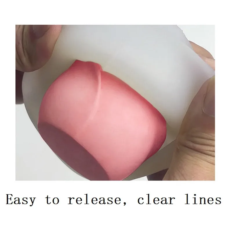 

3D Rose Flower Chocolate Mold Creativity Mousse Cake Pattern Mold Rose Flower Ice Cube Silicone Box Home Kitchen Decoration Tool