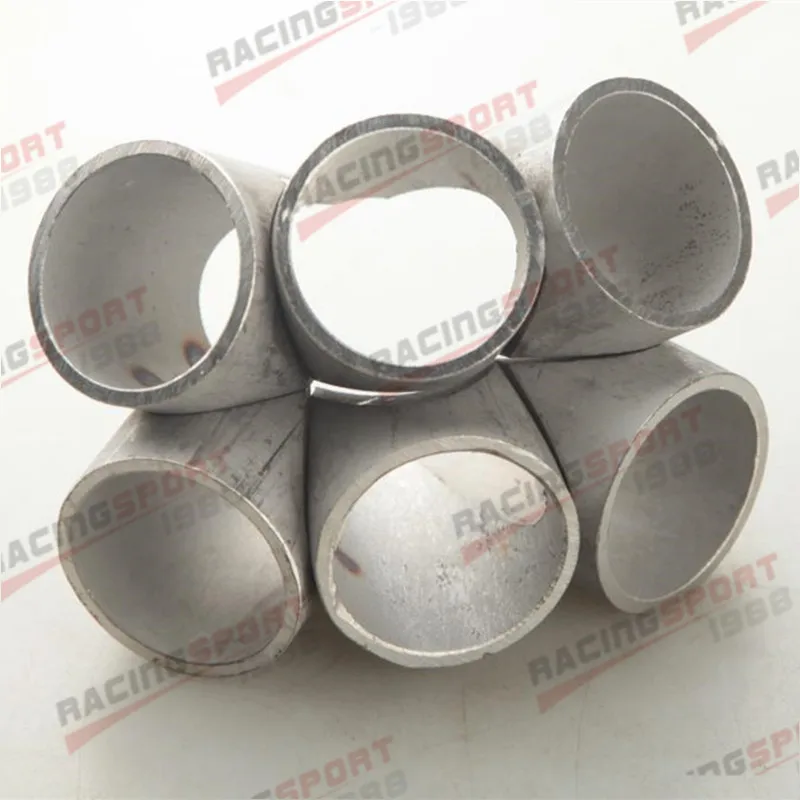

Stainless Steel 6-1 Turbo Manifold Header Merge Collector Fit T4 Turbo Inlet