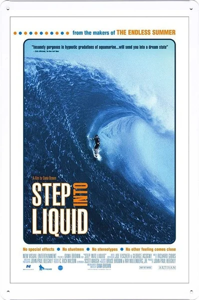 

Classic Step Into Liquid Movie Poster Metal Tin Sign Bar Pub Home Cinema Wall Plaques