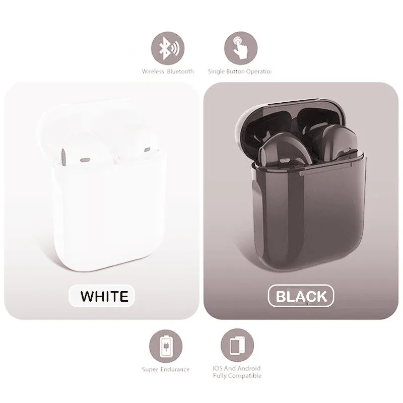 

Mini Sports TWS Wireless Bluetooth Earphones Max Tws Headphone for iPhone xiaomi huiwei in-ear Earbuds Headset PK i9000 i90000