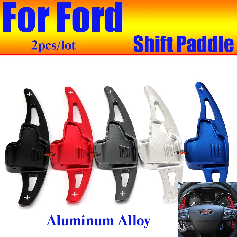 

Car Steering Wheel Shift Paddle 2pcs/lot Shifter Extened Fit for Ecosport Focus 2015-2019 Kuga 2016-2019 Auto Accessory