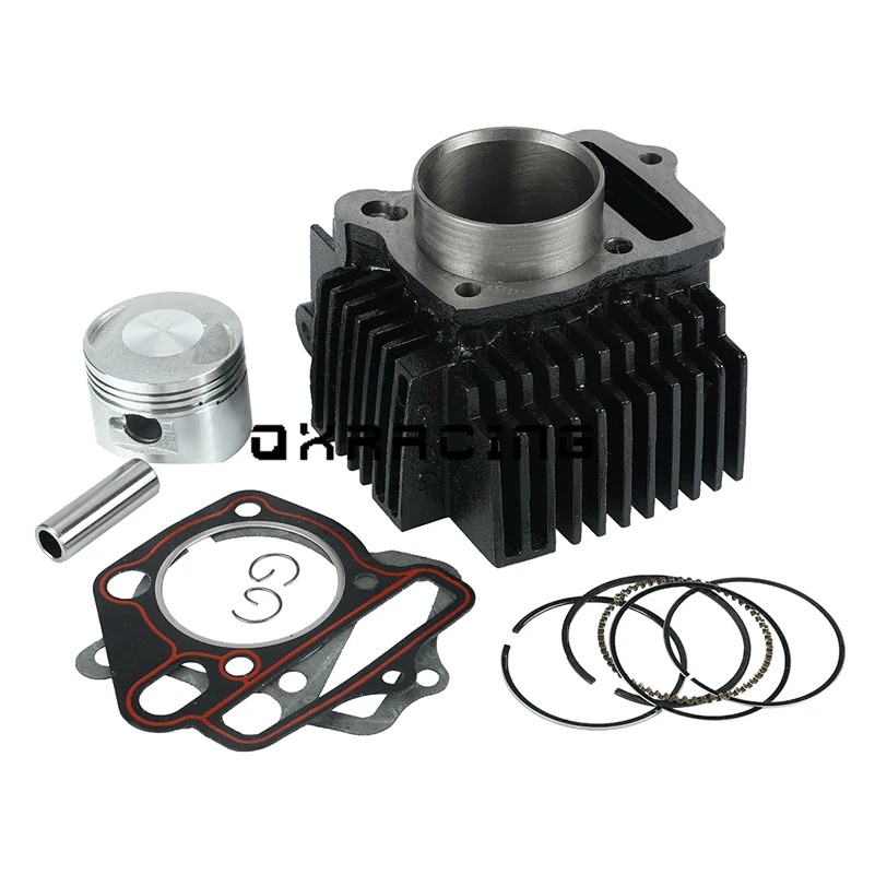 

Motorcycle lifan 125cc LF125 52.4mm Bore steel cylinder Piston Gasket kit For Horizontal Engines Dirt Pit Bike Monkey Bike ATV