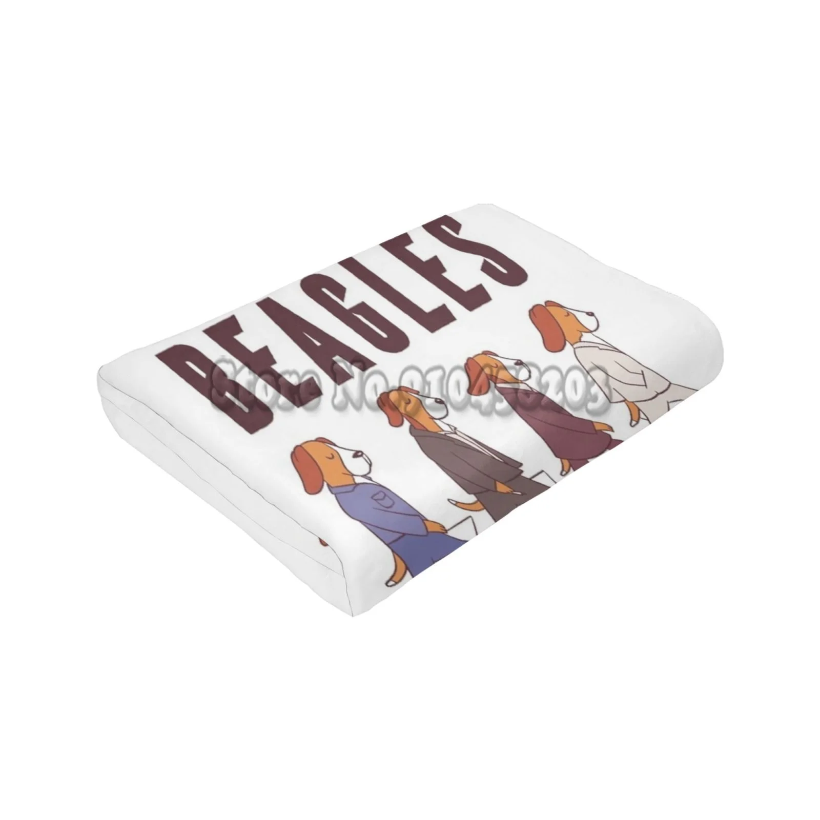 Мягкое теплое одеяло с изображением собаки | Дом и сад