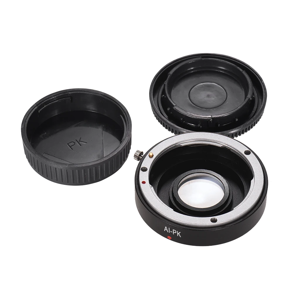 Адаптер для крепления объектива с оптическим стеклом Nikon AI F Pentax K PK K110D