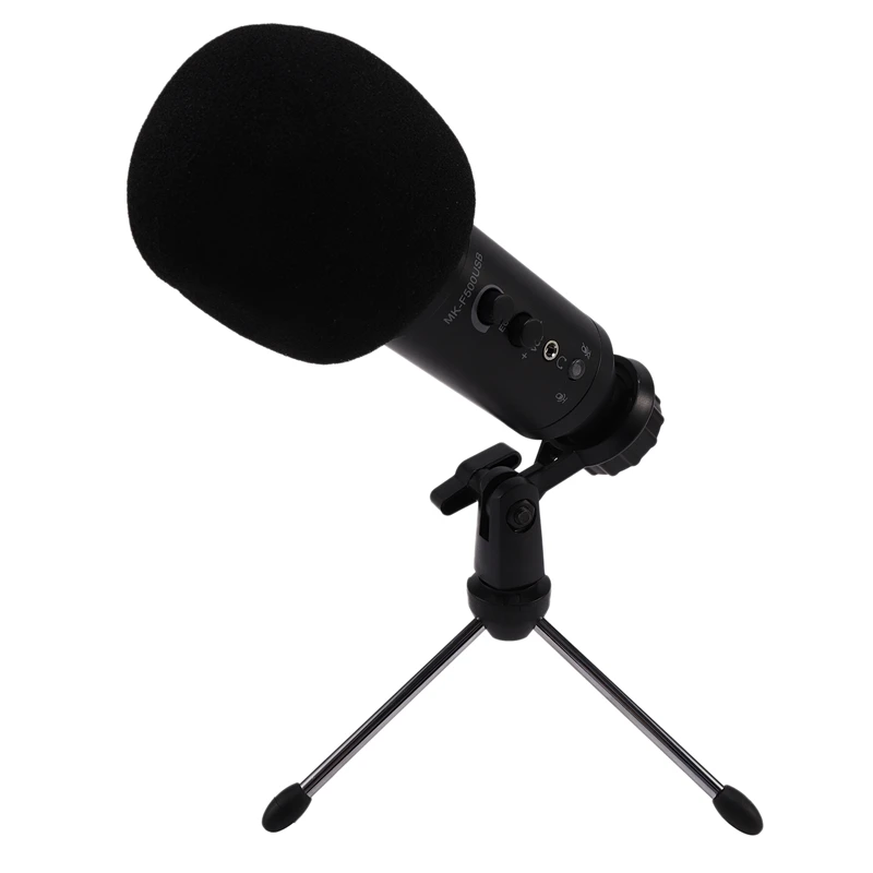 Профессиональный MK F500 USB конденсаторный микрофон компьютерная игра