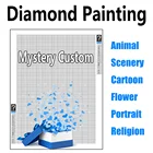 5D DIY фото на заказ загадочная алмазная живопись загадочная Стразы Алмазная вышивка мозаика вышивка крестиком подарок настенное искусство