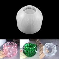 flower shape storage box silicone mold ashtray epoxy resin casting mould for diy epoxy resin crafts home decoration making tool