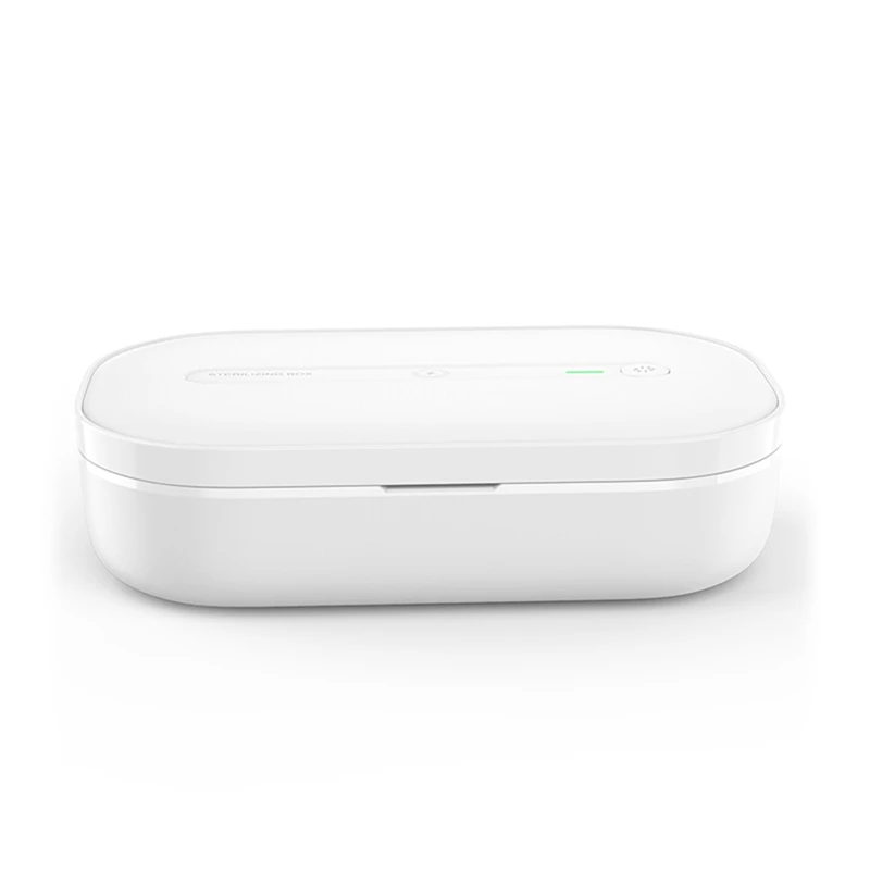 

Mobile Wireless Charging and Cleaning Box, Convenient UV Cleaning Mask, Cleaner