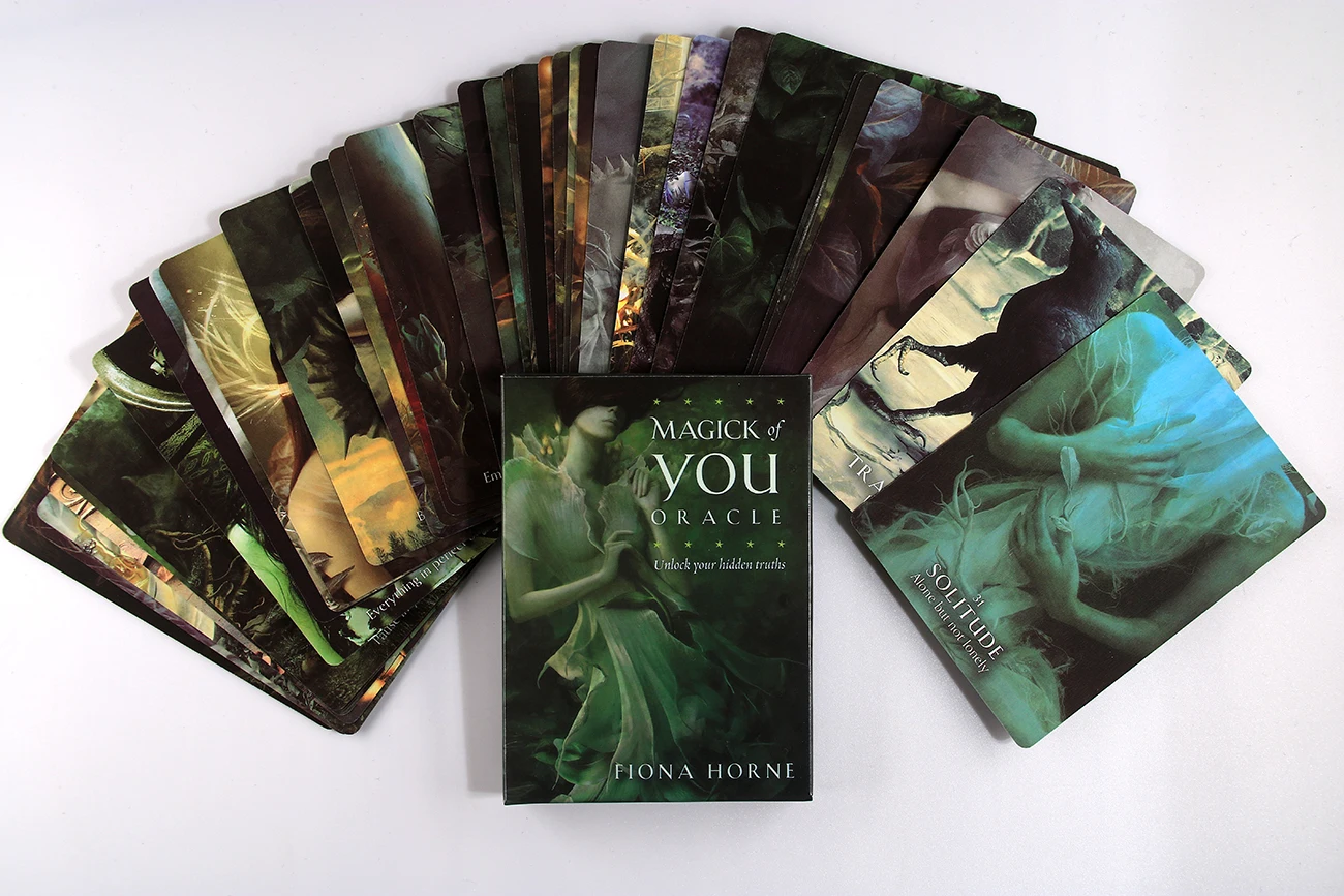

Magick of You Oracle Unlock Your Hidden Truths Rockpool Oracle Card Series Hot Sell Rider Tarot Cards For Divination Tarot Deck