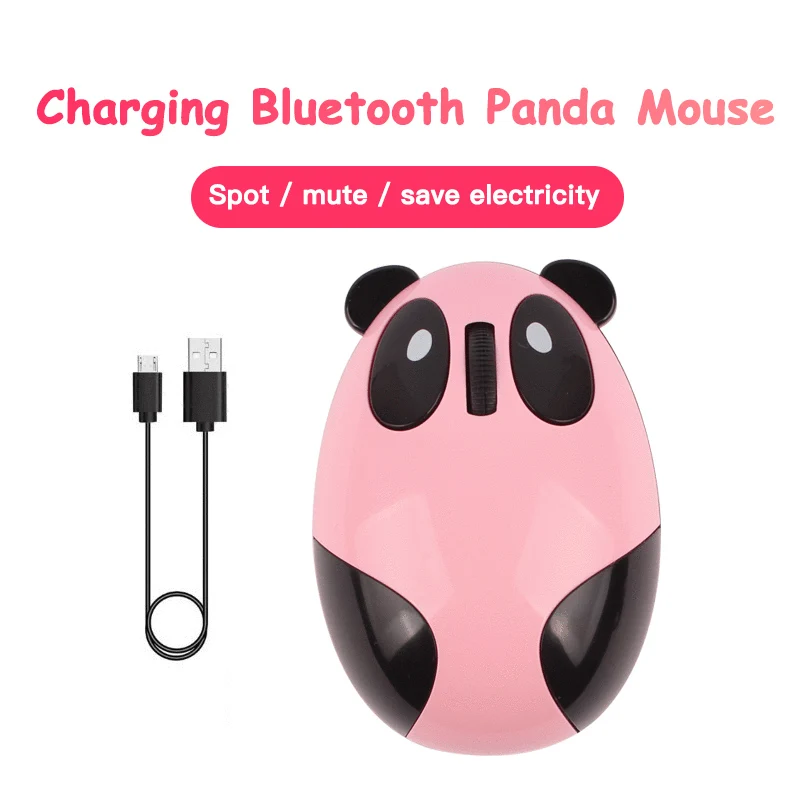 

Беспроводная USB-мышь 2,4G, мультяшная Bluetooth-мышь, Настольная компьютерная мышь, мышь для зарядки, беспроводная мышь для геймеров