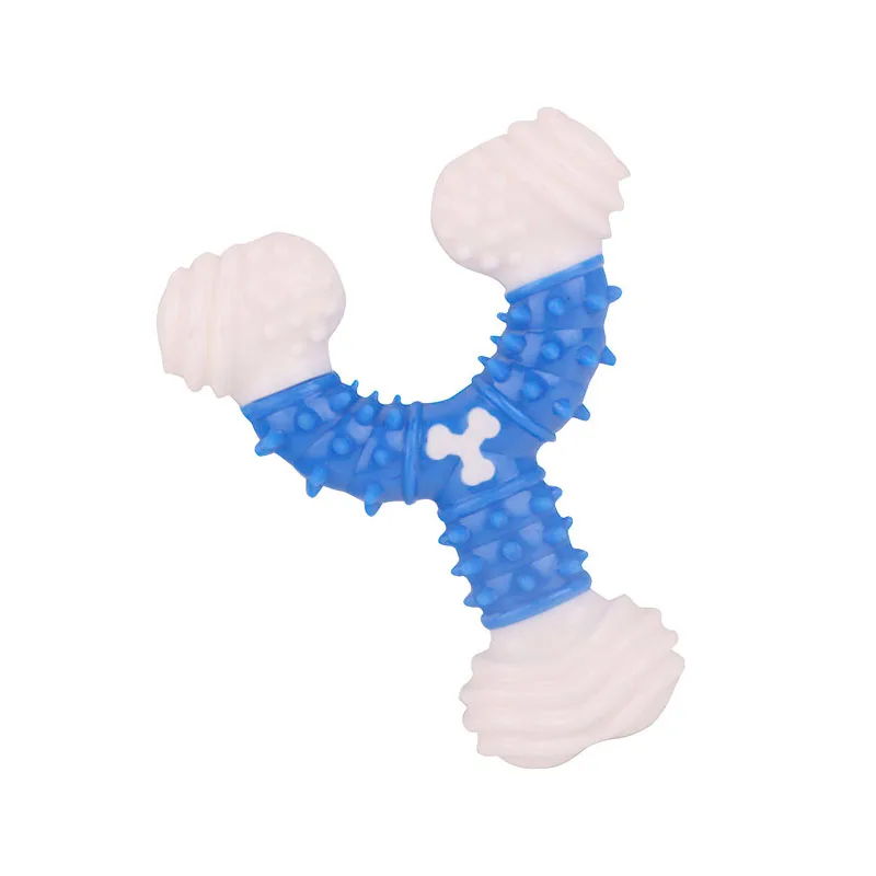 

Pet Dog Chew Toy Is Suitable for Puppy To Grind Teeth Three Colors TPR Rubber Dog Molar Stick Pet Supplies for Little Dogs Cats