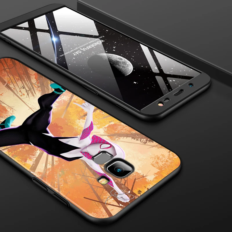 

Marvel-Spider-Man for Samsung J2 J3 J4 J5 J6 J7 J730 J8 2015 2016 2017 2018 EU Duo Core Plus Prime TPU Black Phone Case