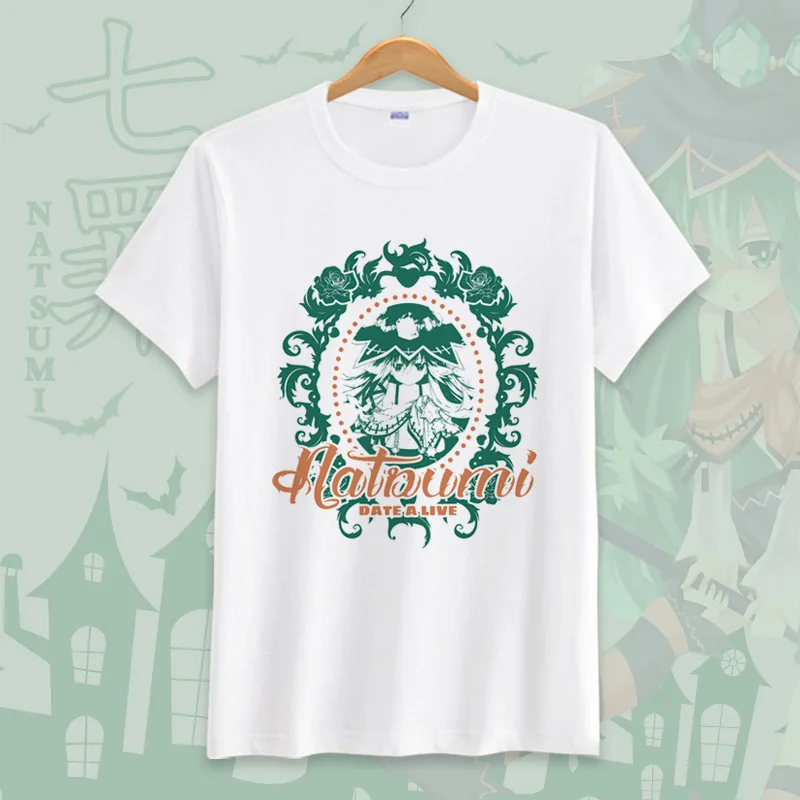 Футболка для косплея свидание и прямая трансляция летние футболки с семи