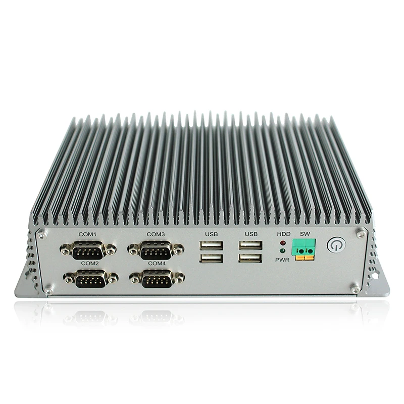 Intel i5 8265U i3-8145U 4305U 4COM Rs232 linux barebone fanless industrial Mini PC 8Gen CPU |