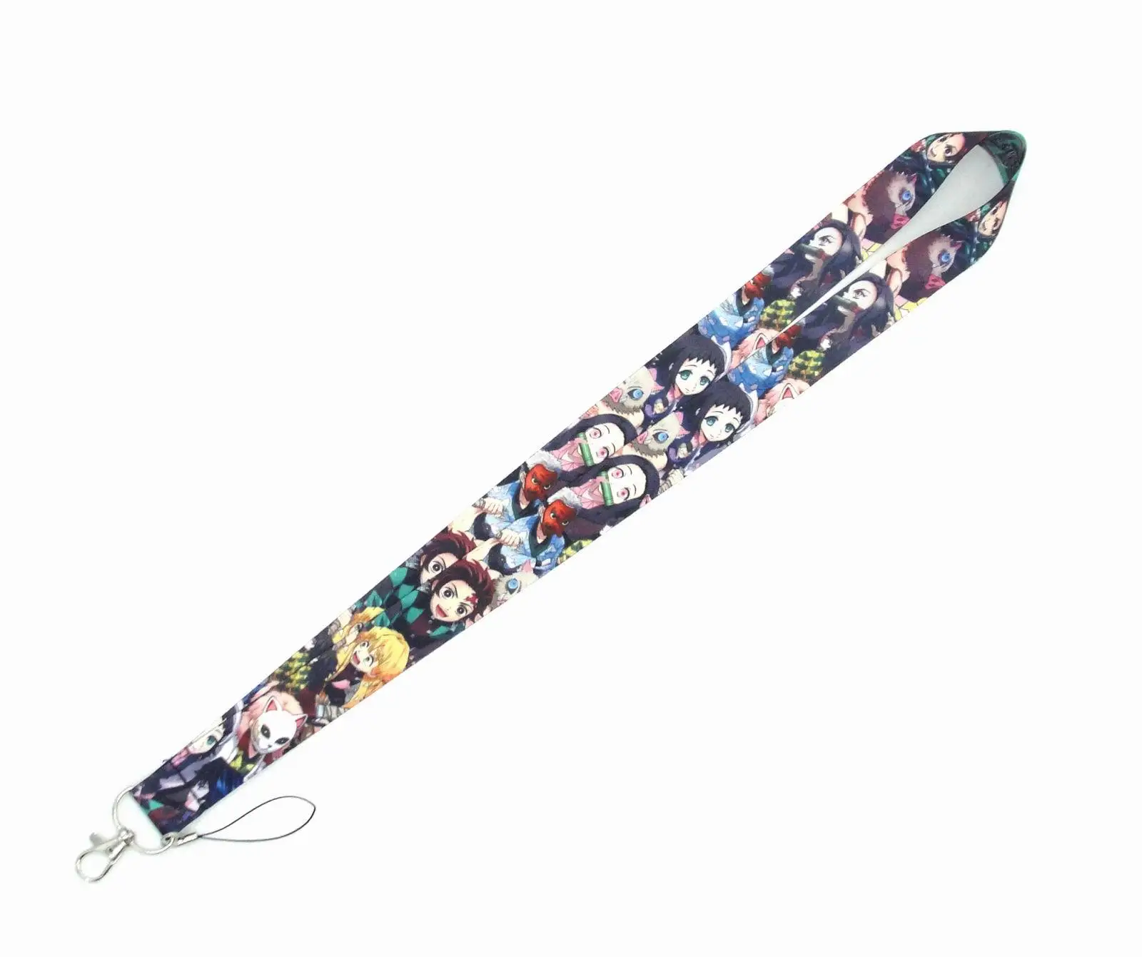 Kimetsu no Yaiba Demon Slayer Косплей ремешок мультфильм брелок мобильный телефон шейный