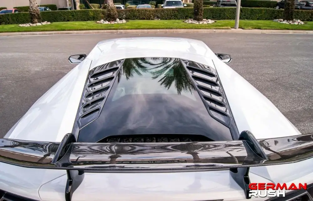 Задний спойлер из углеродного волокна для Lamborghini Huracan LP580 LP610 Coupe 2-дверные