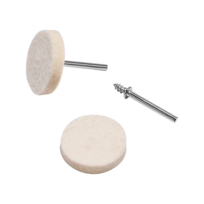 New 33Pcs/Set Soft Felt Polishing Buffing Wheel Mop Pad Compound For Dremel Rotary Tool | Инструменты