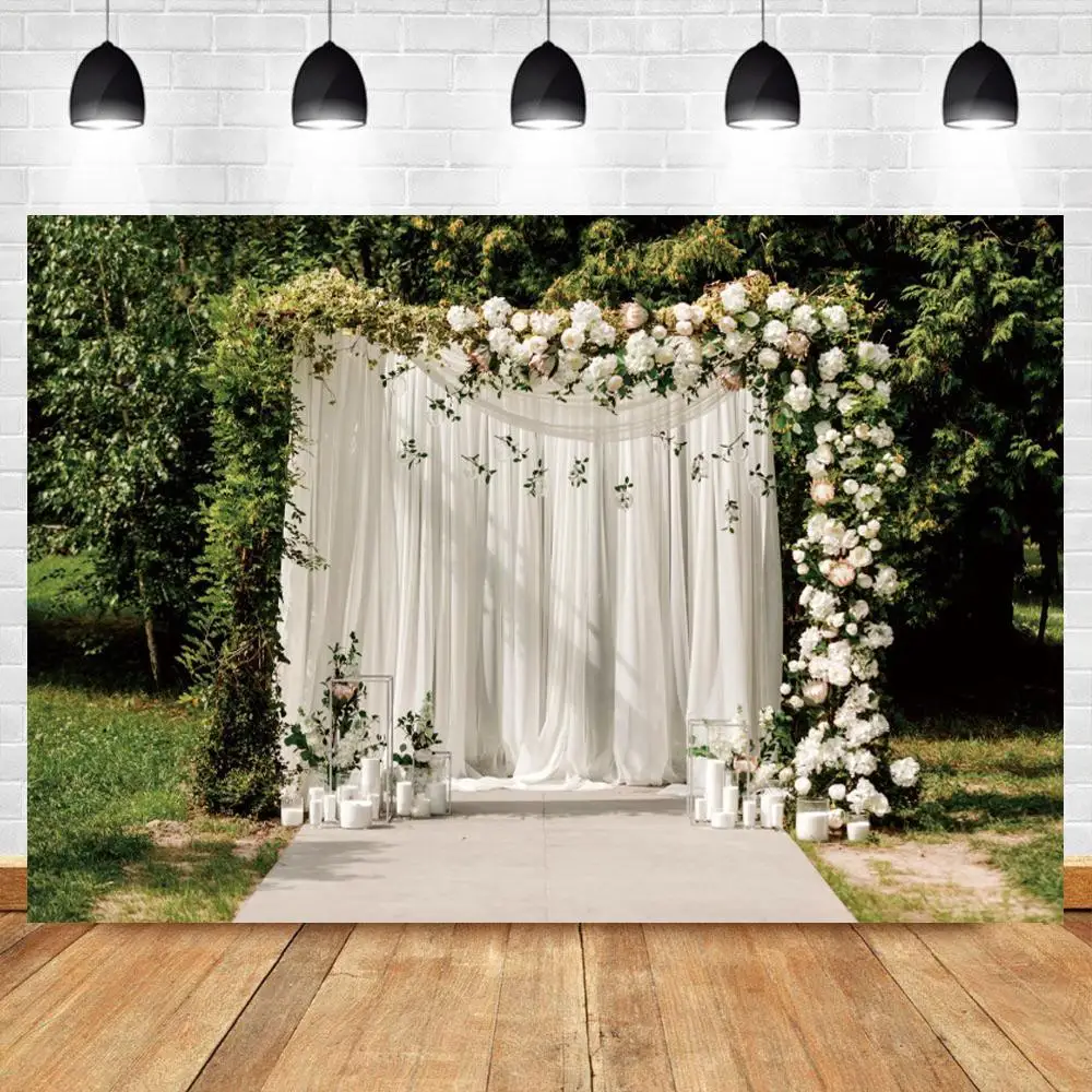 

Виниловый фон для фотосъемки садовый белый цветок розы дверь наружные свадебные украшения фотография фоны для фотостудии