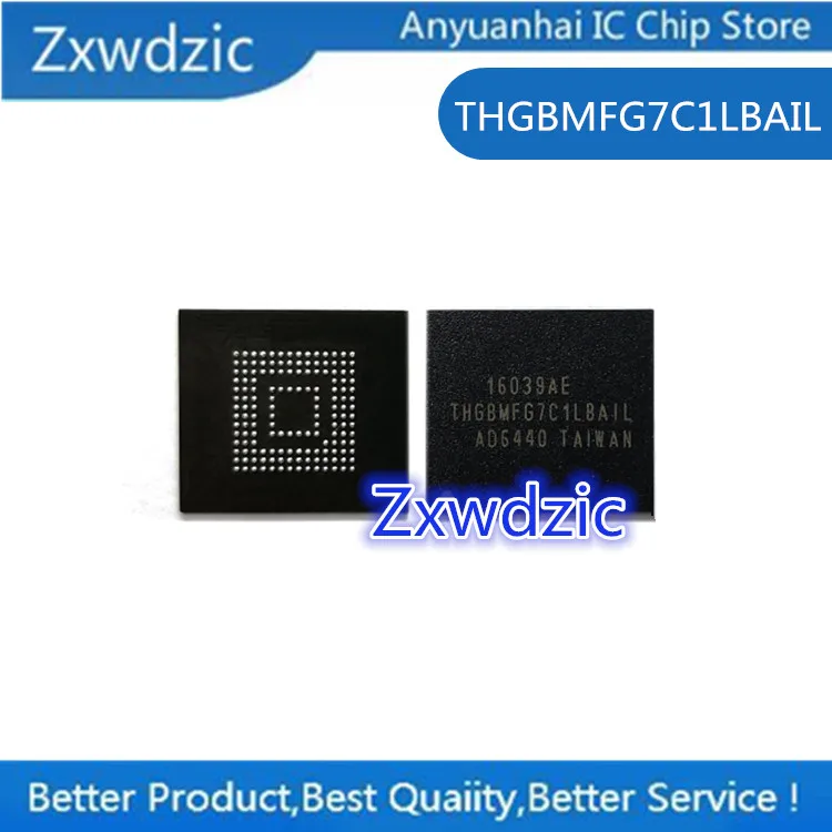 

1pcs 100% new original THGBMFG7C1LBAIL BGA EMMC 16G memory chip