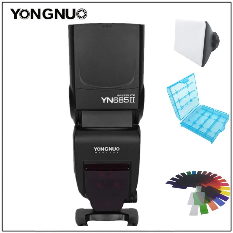 Беспроводная вспышка Yongnuo YN685 II 2 4G HSS ETTL для камеры Canon 5D Mark III IV6D 60D 6D 7D 70D 80D SLR |
