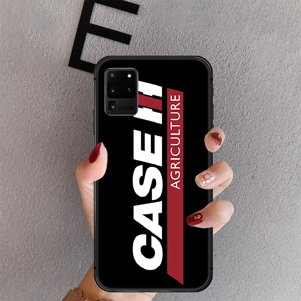 

Tractor Case Logo IH Phone Case Cover For Samsung Galaxy Note S 7 8 9 10 20 10E Plus Lite Uitra Black Waterproof Cover Hot