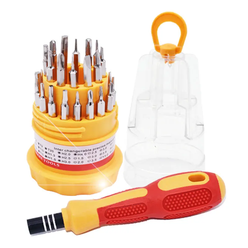 

31 in 1 precision screwdriver bits set Mobile Maintenance Combination Tool