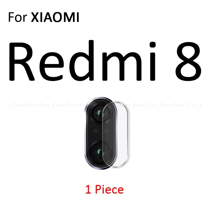 For Redmi 8 Задняя Камера защитная крышка объектива закаленное Стекло чехол для Xiaomi mi 9 8 до 9 лет A3 A2 Lite Red mi Note 8, 7 6 5 10 Pro 6A S2 mi x Max 3 - Цвет: For Redmi 8