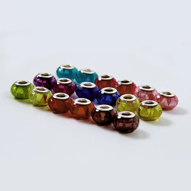 10 шт. оптовая продажа полимерных бусин браслет соединитель для DIY ручной работы