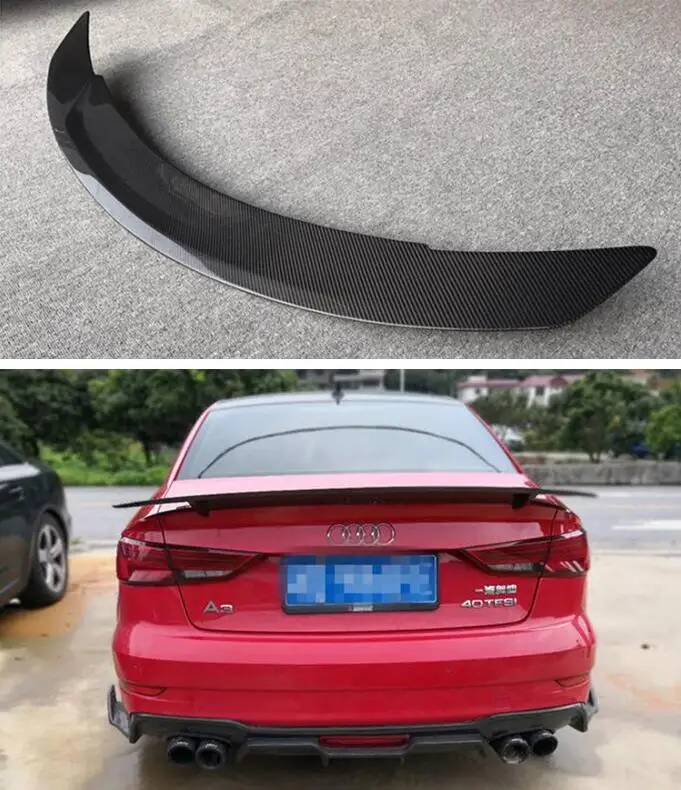 Высококачественный спойлер из углеродного волокна для заднего крыла багажника