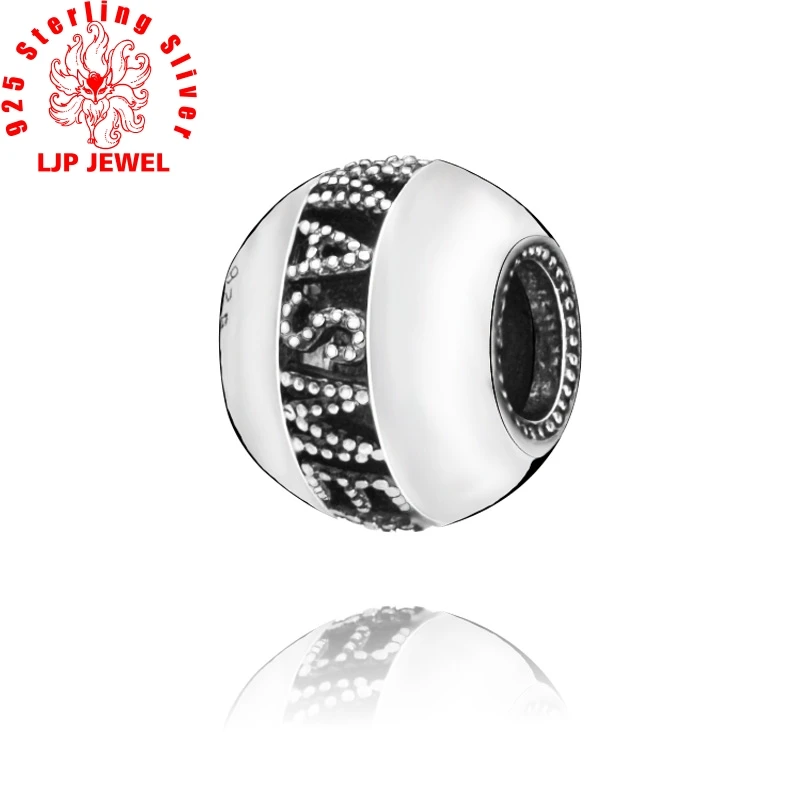 

2019 New 925 Sterling Silver Openwork Merry Christmas Charm fit original pandora Bracelets Women DIY Jewelry